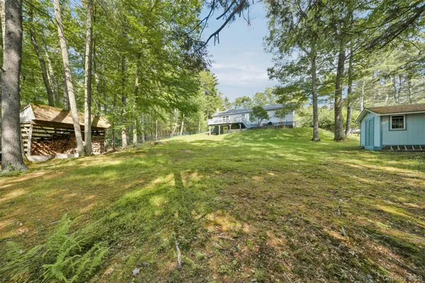 a view of wooden deck