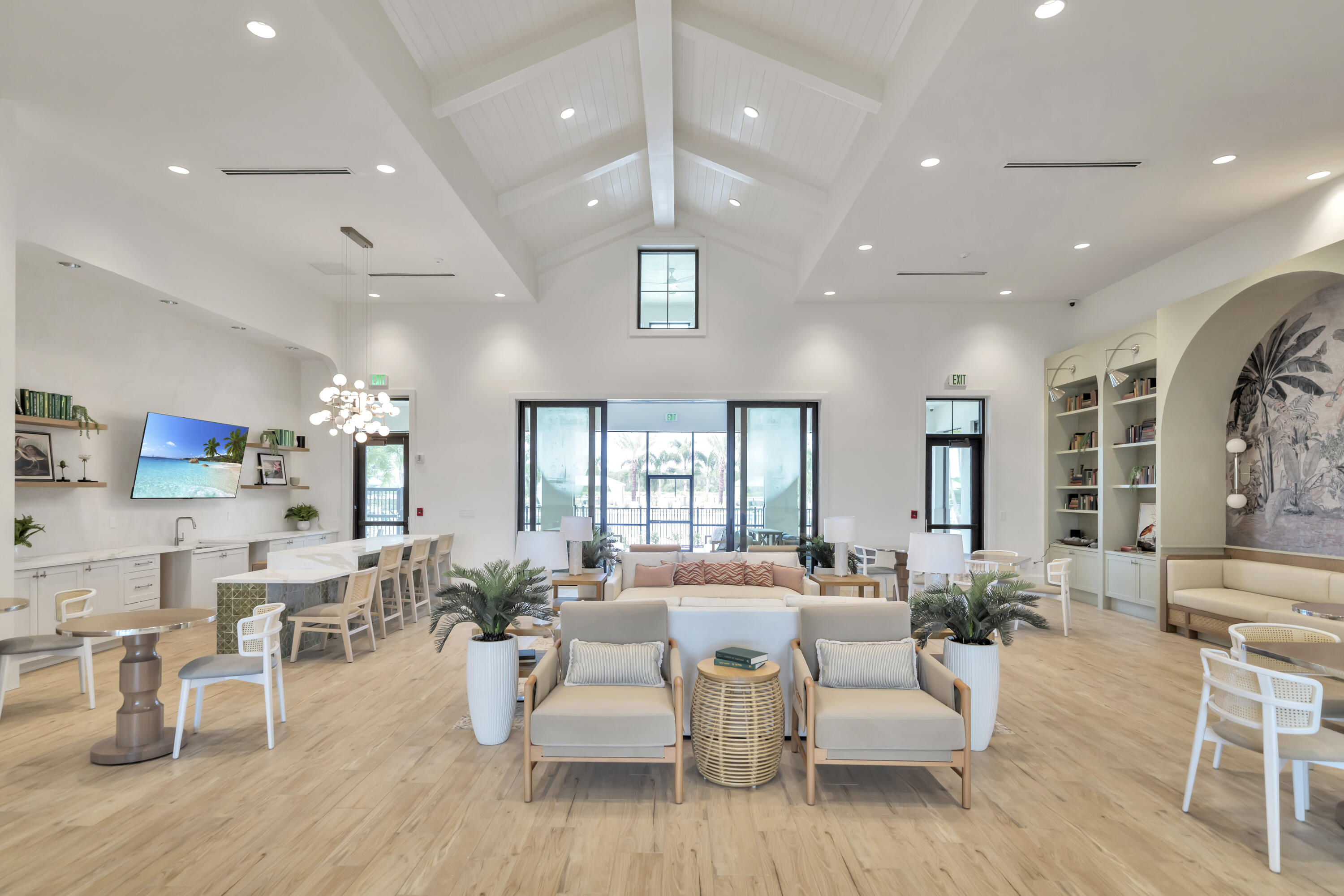 10099 Dreamweaver Road, Unit 51 Port St. Lucie, FL 34987 - Photo 29 of 36 a living room with furniture and wooden floor