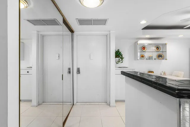 a view of a yard with an outdoor space