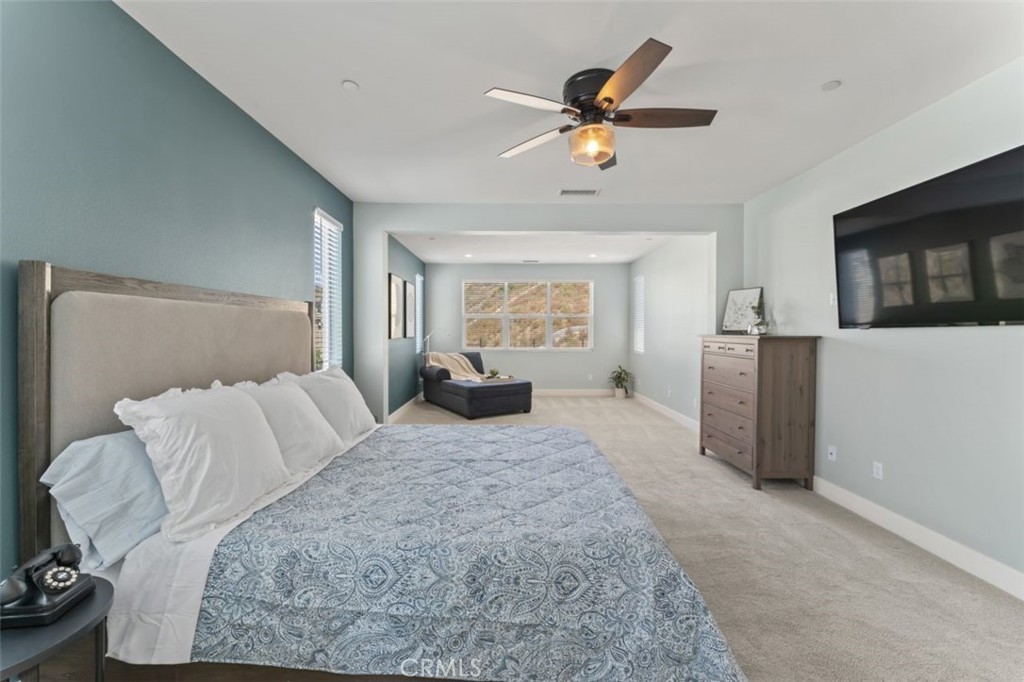 19120 Blackthorn Drive Canyon Country, CA 91351 - Photo 31 of 40 Primary bedroom with retreat