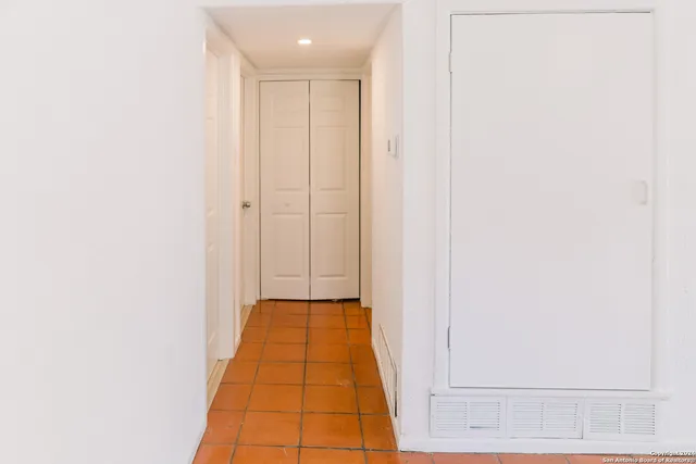 a view of a small space