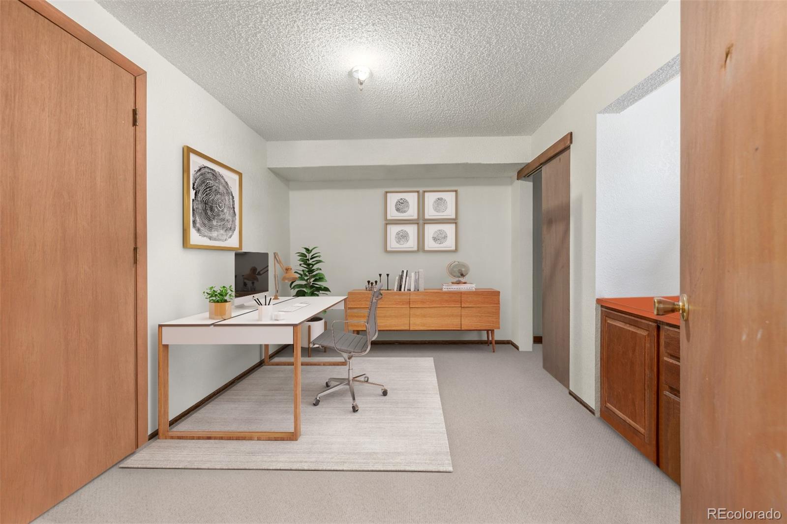18083 East Atlantic Drive Aurora, CO 80013 - Photo 16 of 22 a bedroom with furniture and a window