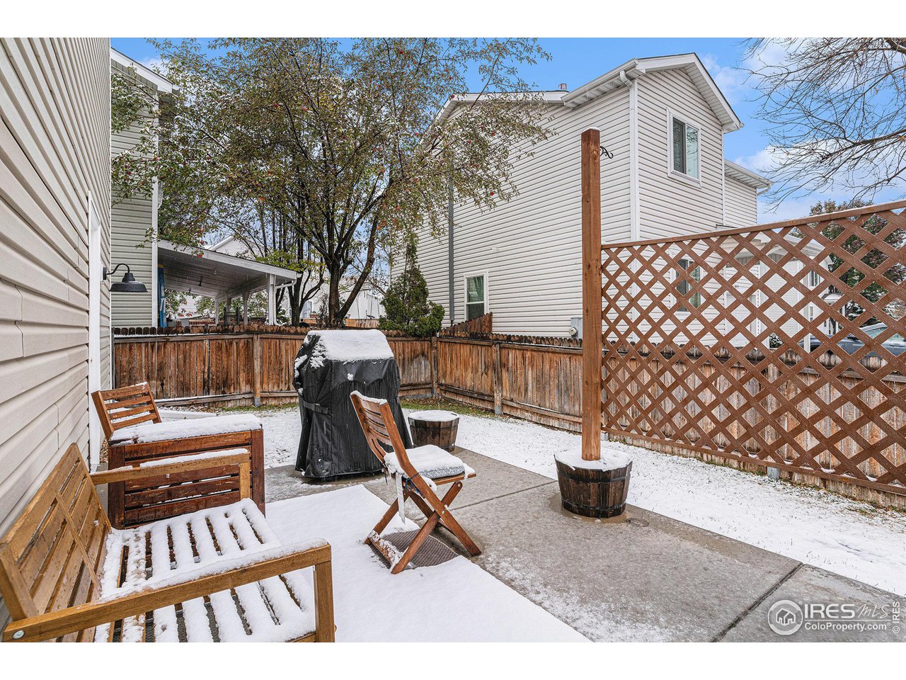 402 Riva Ridge Drive Fort Collins, CO 80526 - Photo 4 of 27 backyard patio facing South