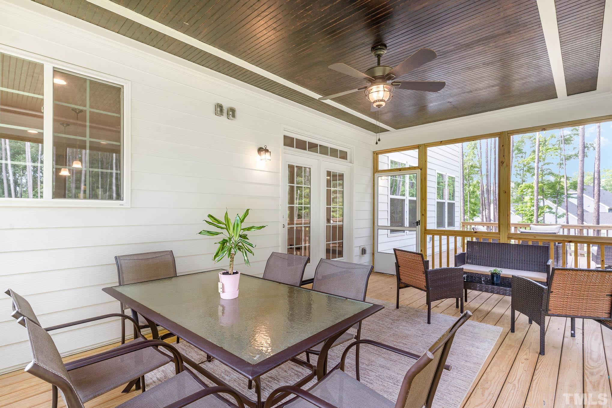 2816 Flume Gate Drive Raleigh, NC 27603 - Photo 33 of 45 a view of a dining room with furniture window and outside view
