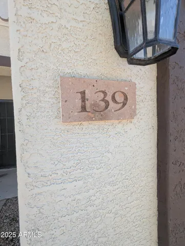 a view of small space with racks on the wall