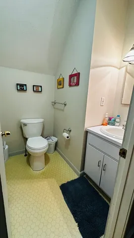 a bathroom with a sink and a toilet