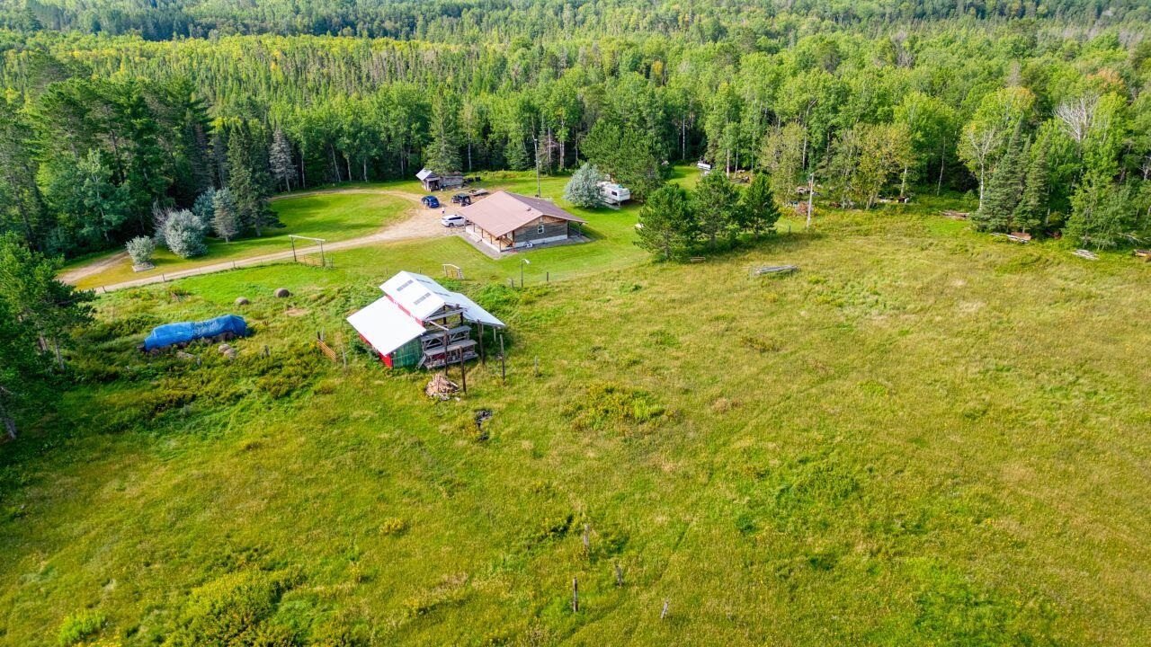 7349 Lax Road Embarrass, MN 55732 - Photo 31 of 36 Drone / aerial view of a heavily wooded area