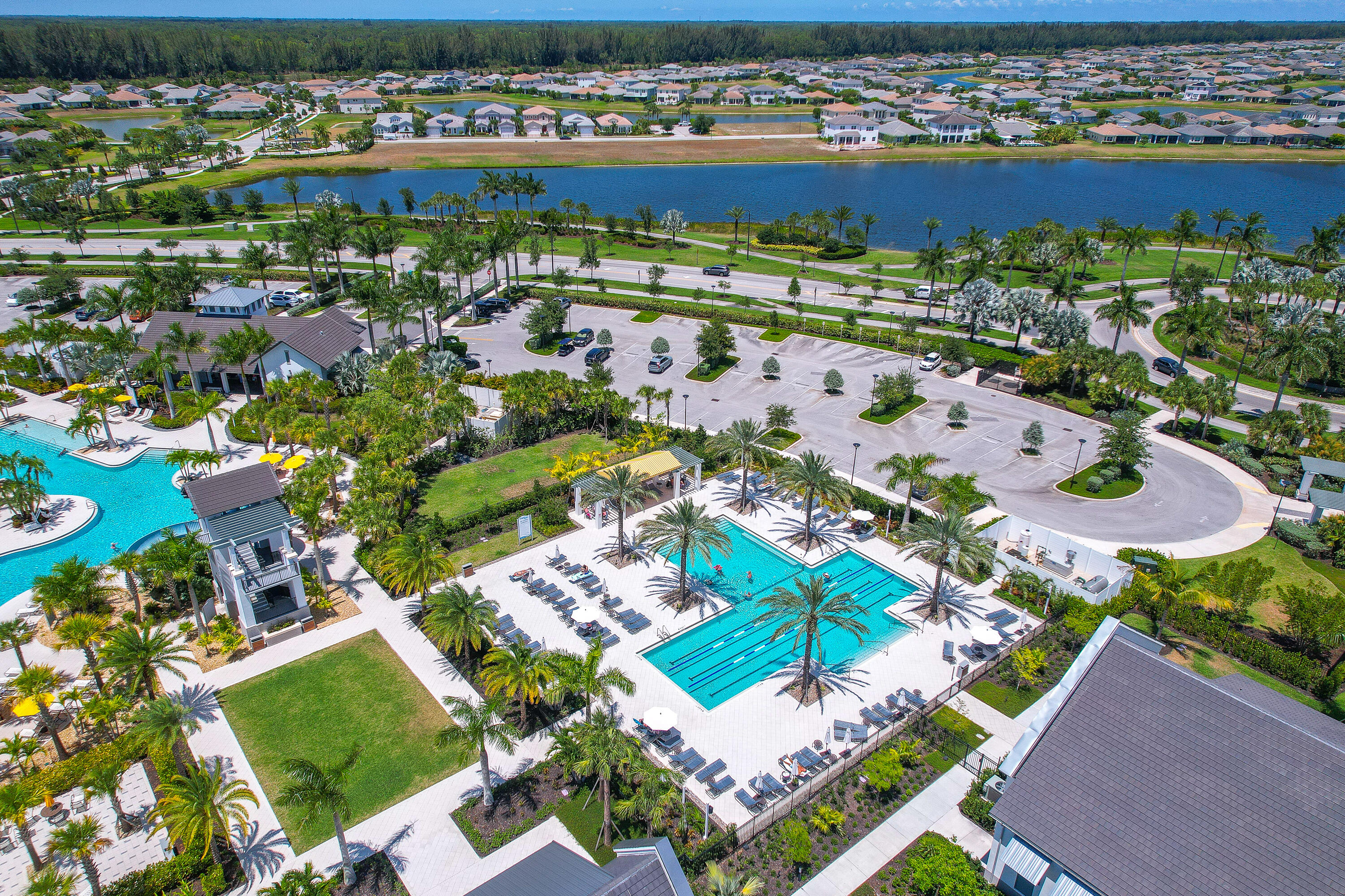 5487 Macoon Way Loxahatchee, FL 33470 - Photo 63 of 66 an aerial view of a houses with outdoor space