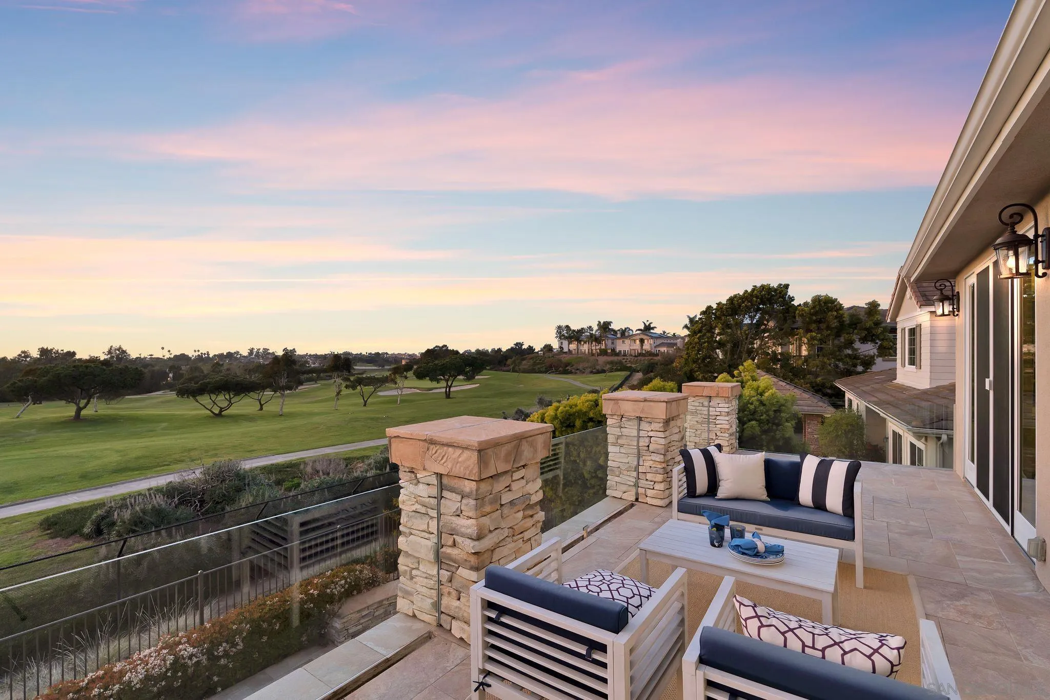 698 Cypress Hills Drive Encinitas, CA 92024 - Photo 25 of 44 a view of a terrace with a yard