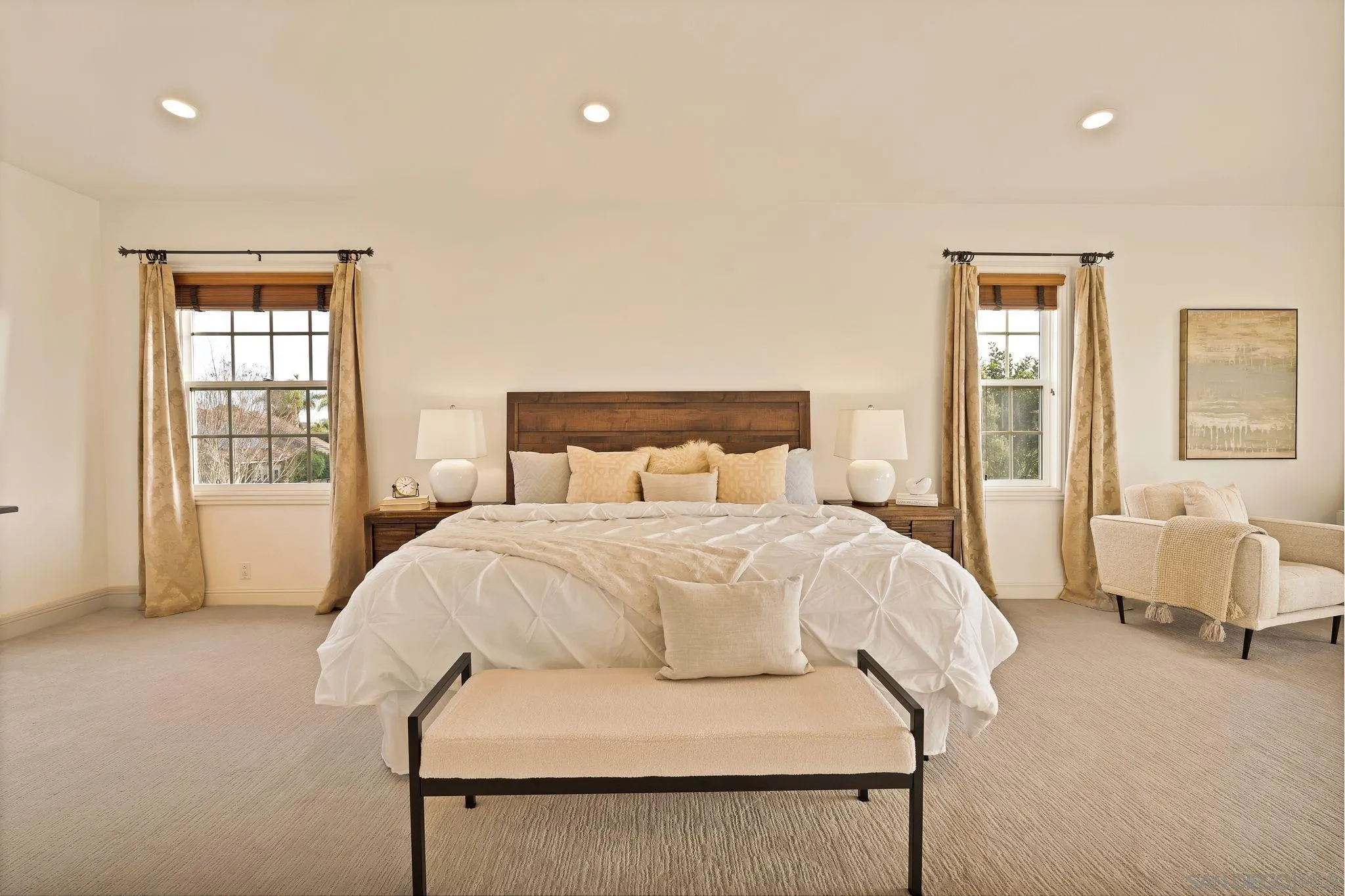 698 Cypress Hills Drive Encinitas, CA 92024 - Photo 28 of 44 a bedroom with a bed and window