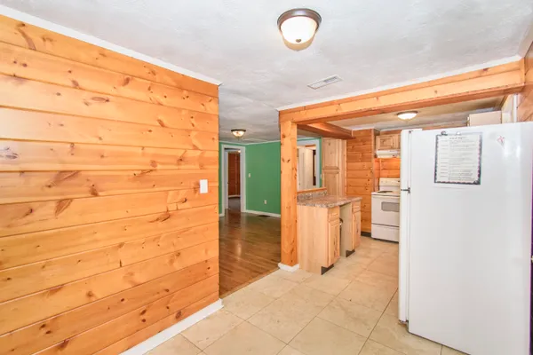 a view of a bathroom with a shower