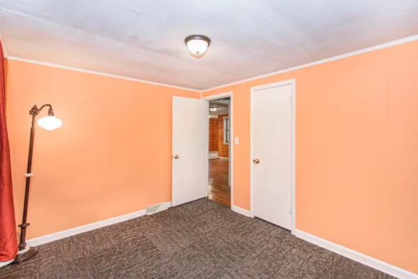 a view of empty room