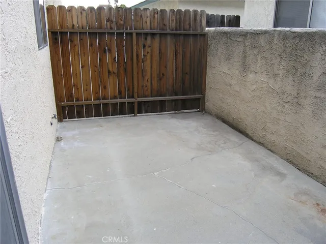 a view of wooden fence
