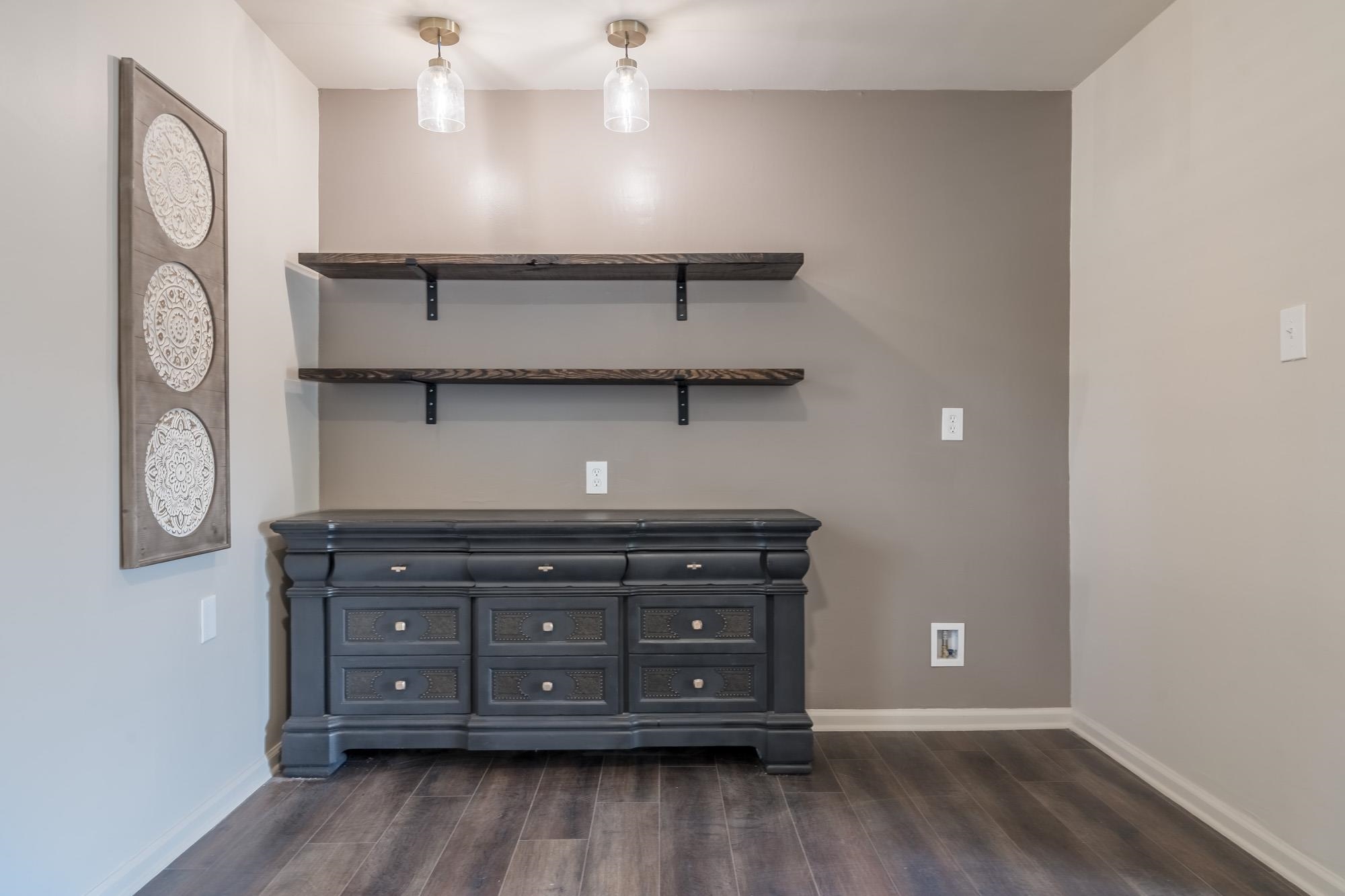 1014 Wellsville Road Memphis, TN 38117 - Photo 8 of 25 a view of wooden cabinets and wooden floor