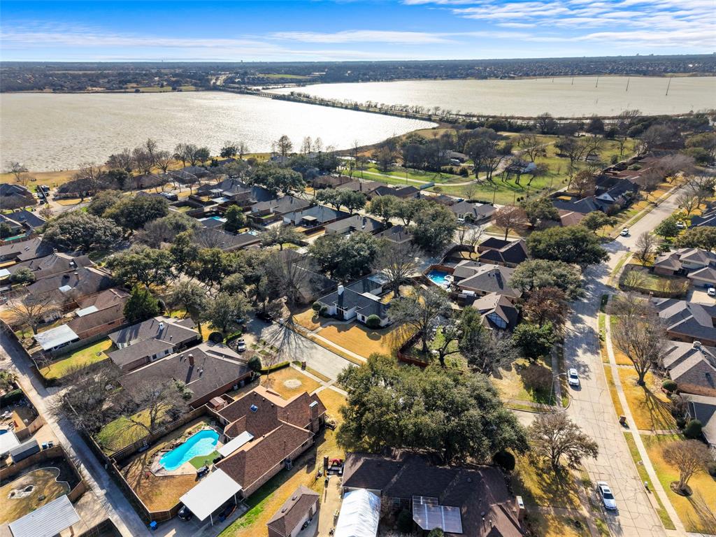 1413 Windsor Way Rowlett, TX 75088 - Photo 35 of 38 an aerial view of residential building with outdoor space