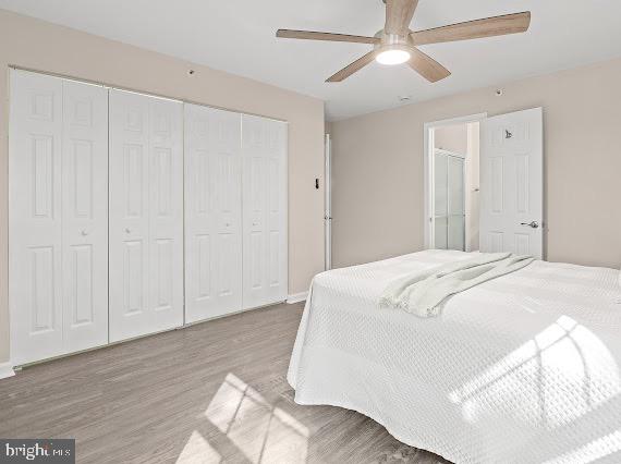 203 Star Pointe Court, Unit 2C Abingdon, MD 21009 - Photo 20 of 29 a large white bed in a white room