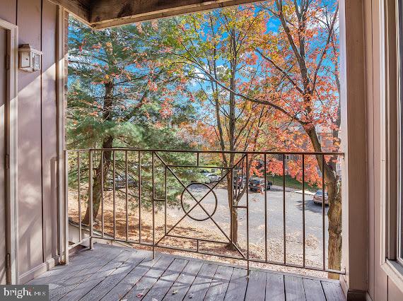 203 Star Pointe Court, Unit 2C Abingdon, MD 21009 - Photo 27 of 29 a view of outdoor space with wooden floor and bench