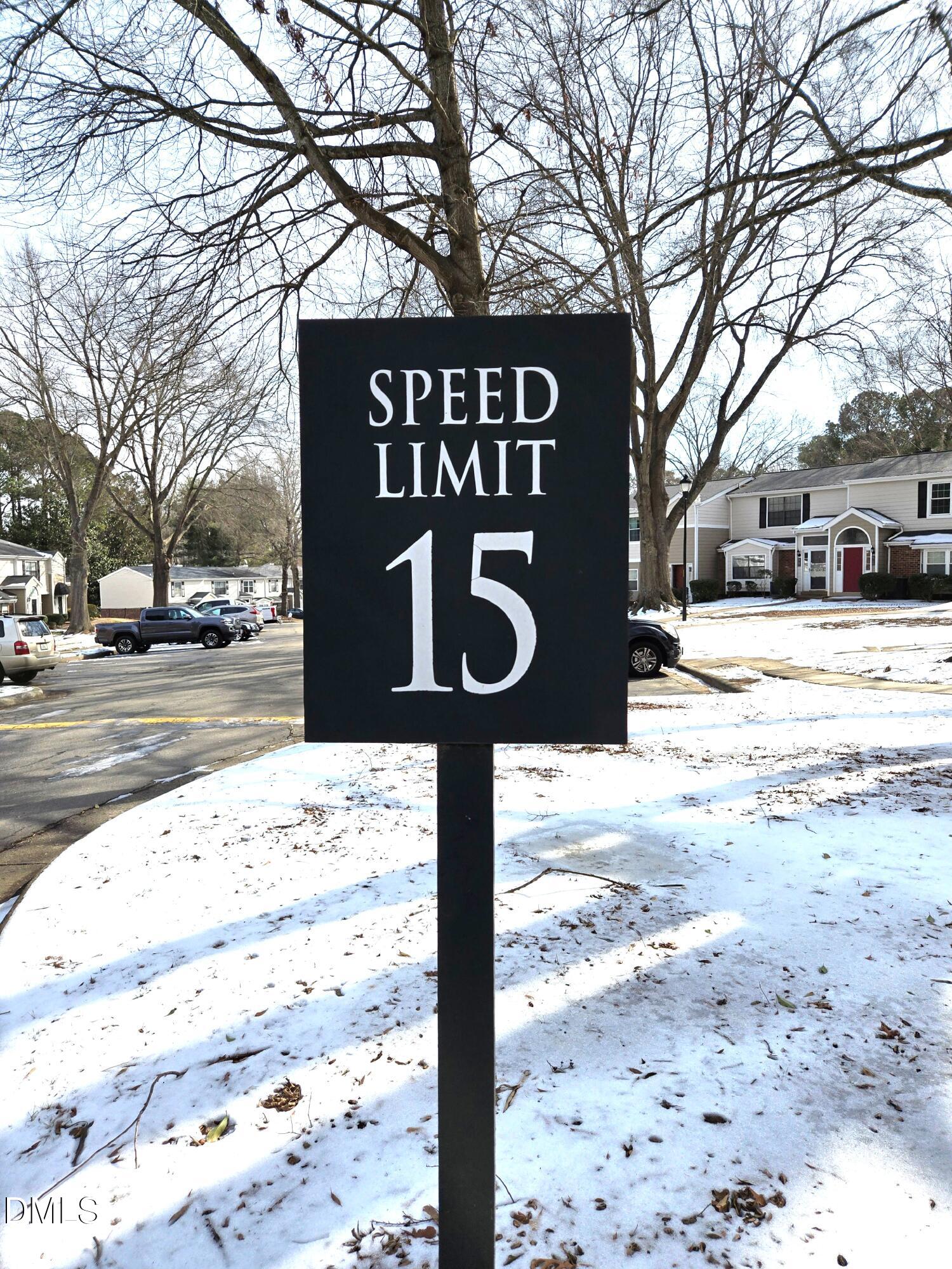 2400 Condor Court Raleigh, NC 27615 - Photo 21 of 22 Stonehenge Community Speed Limit