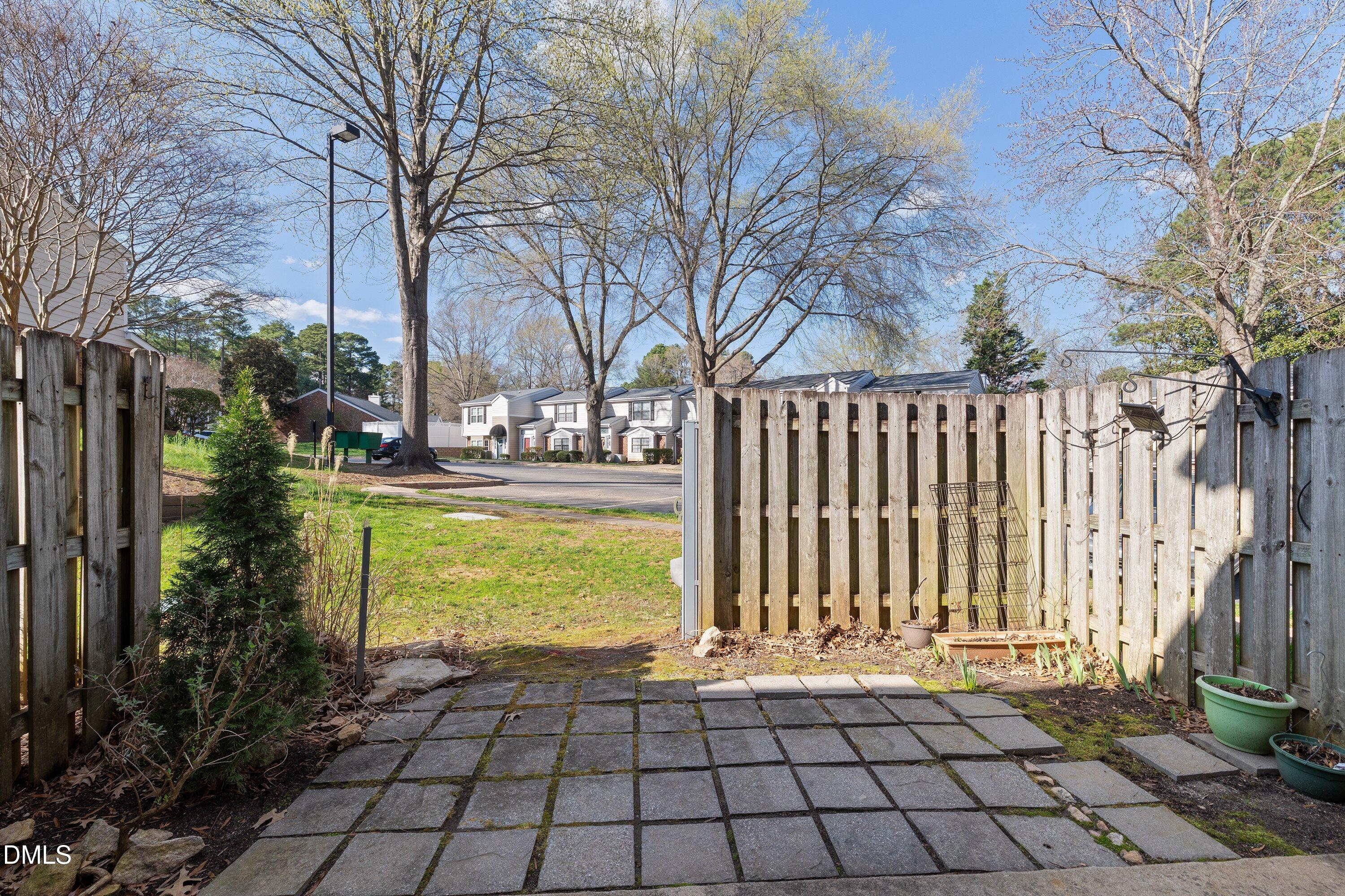 2400 Condor Court Raleigh, NC 27615 - Photo 34 of 40 a view of a garden with trees