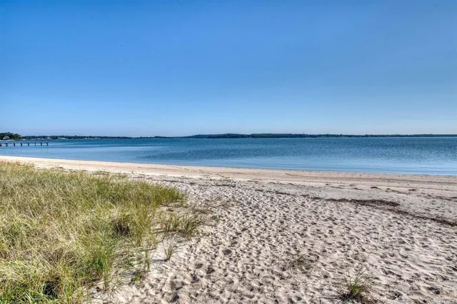 a view of an ocean beach