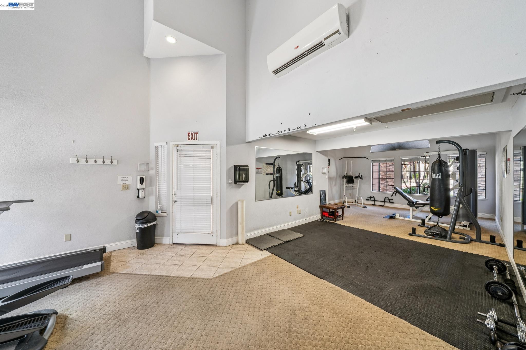 182 Eastridge Drive San Ramon, CA 94582 - Photo 48 of 54 a view of a room with gym equipment