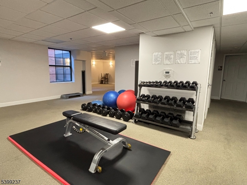 7 Prospect Street, Unit 507 Morristown, NJ 07960 - Photo 12 of 13 a room with gym equipment