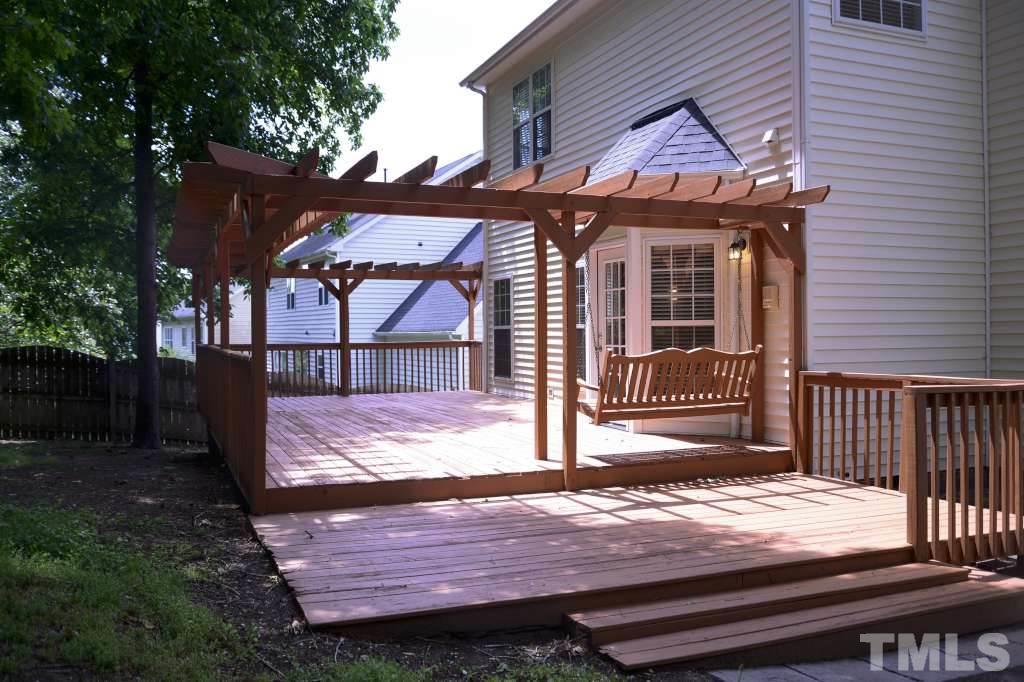 1208 Blackburn Road Apex, NC 27502 - Photo 25 of 26 Great place to grill out & entertain in the privacy of your fenced back yard.