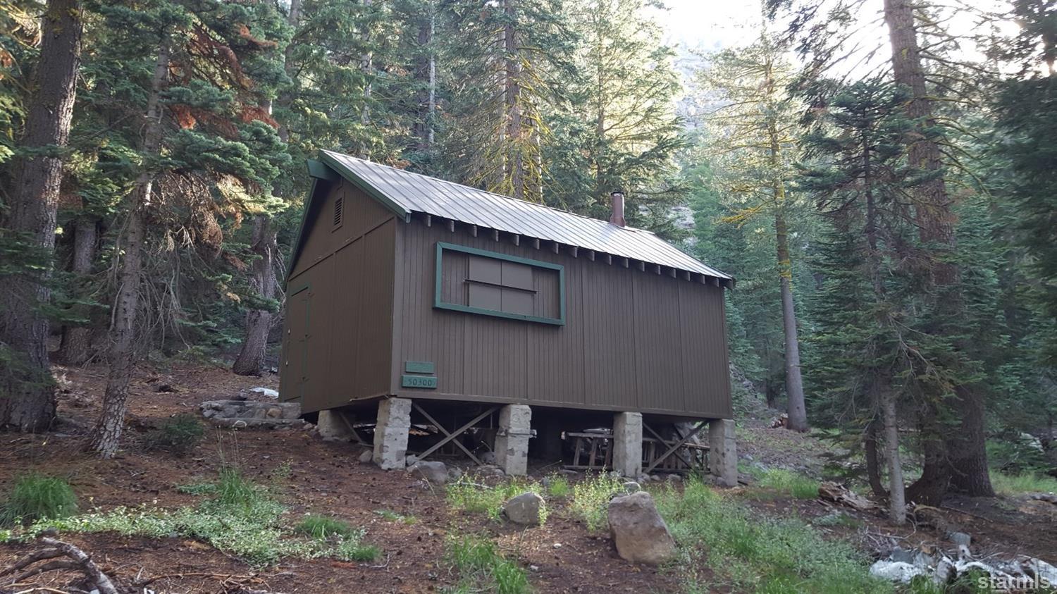 50300 Devils Gate Road, Unit 3 Kirkwood, CA 95646 - Photo 11 of 11 View of cabin from road. Entry door on left.