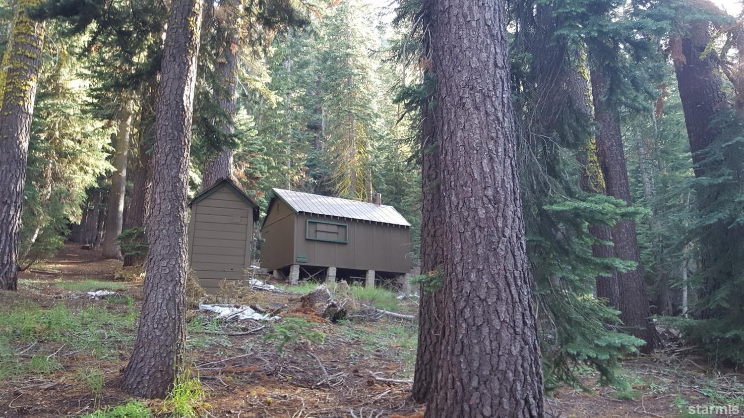 50300 Devils Gate Road, Unit 3 Kirkwood, CA 95646 - Photo 10 of 11 View of cabin from dirt road to cabin w/outhouse