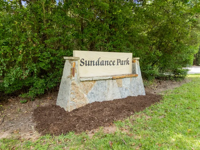a view of a tree in front of a yard