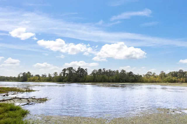 a view of an outdoor space and deck