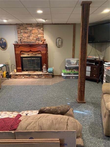 249 Heimann Road Latrobe, PA 15650 - Photo 10 of 25 BASEMENT FIREPLACE