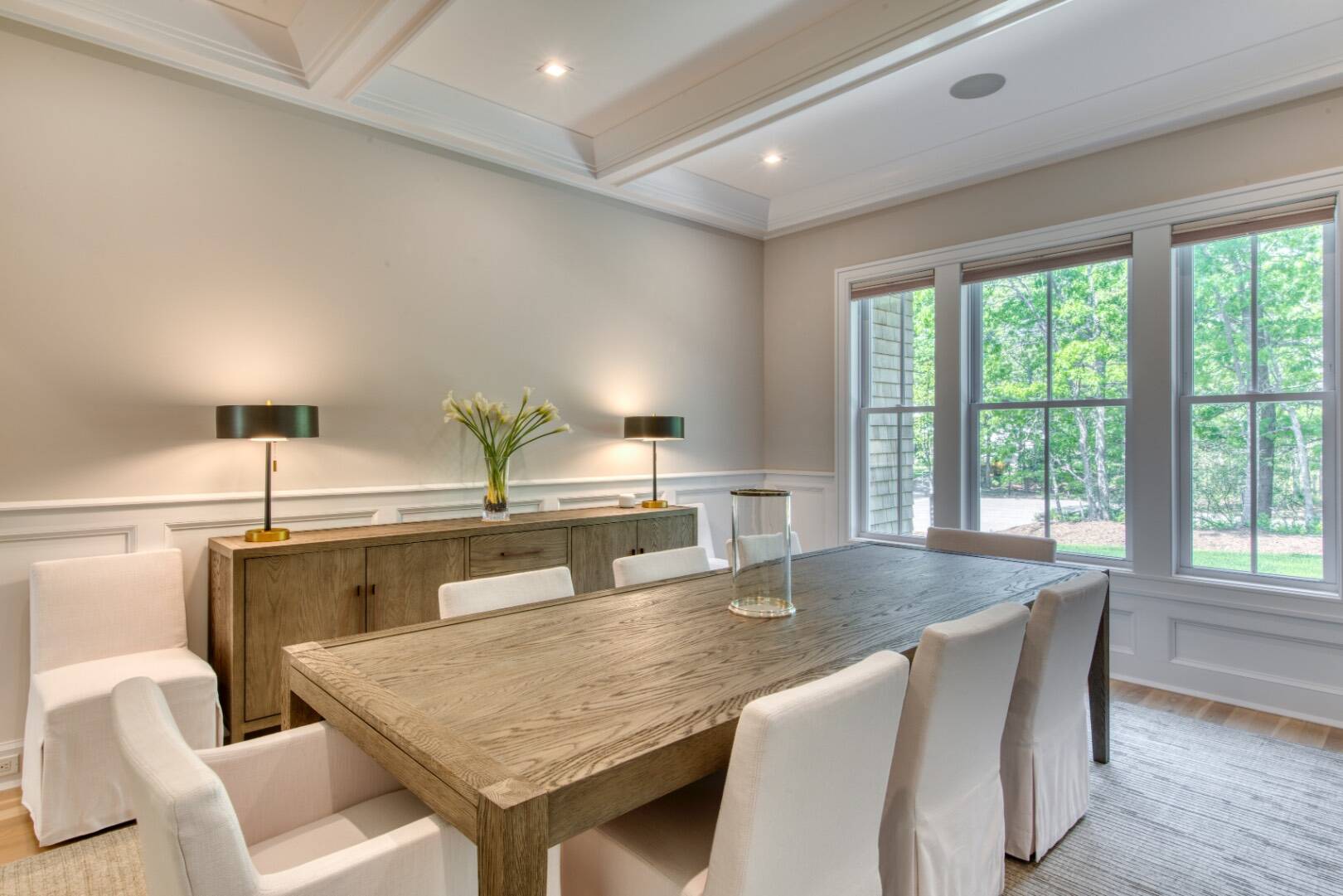 10 Dead Trail Road Water Mill, NY 11976 - Photo 8 of 19 a dining table with chairs and window