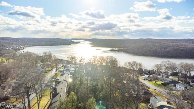a view of lake with mountain view