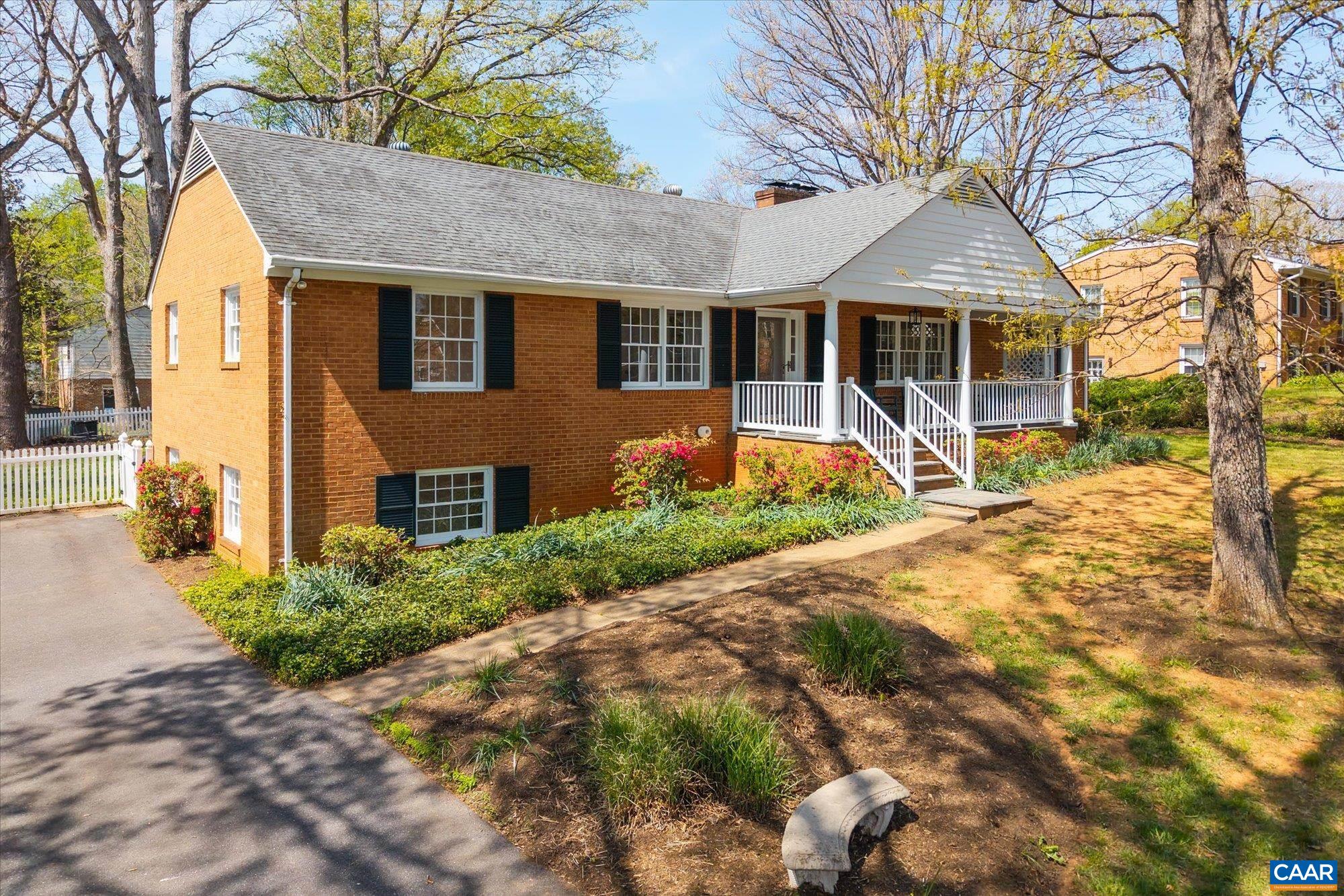 503 Carrsbrook Drive Charlottesville, VA 22901 - Photo 2 of 58 a front view of a house with garden