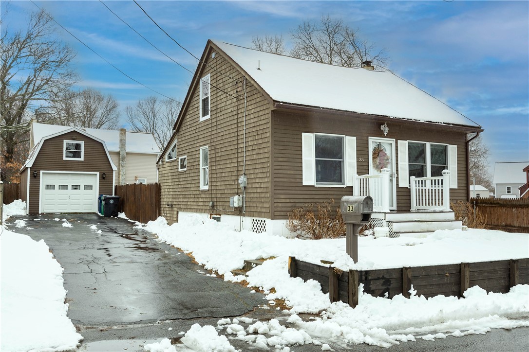 33 Wadsworth Street Warwick, RI 02889 - Photo 1 of 20 with oversized garage.