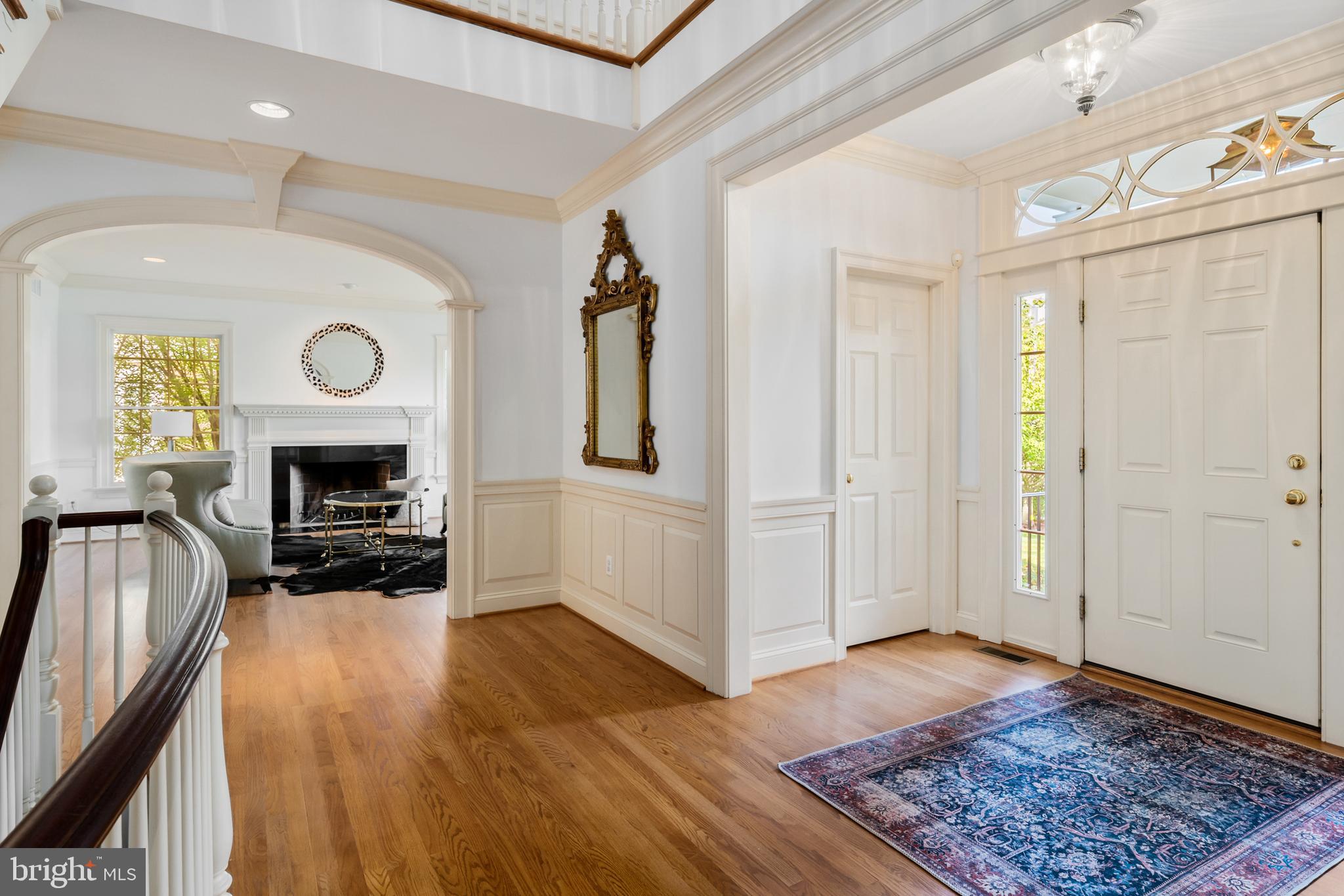 809 Matlack Drive Moorestown, NJ 08057 - Photo 5 of 67 a living room with furniture and a fireplace