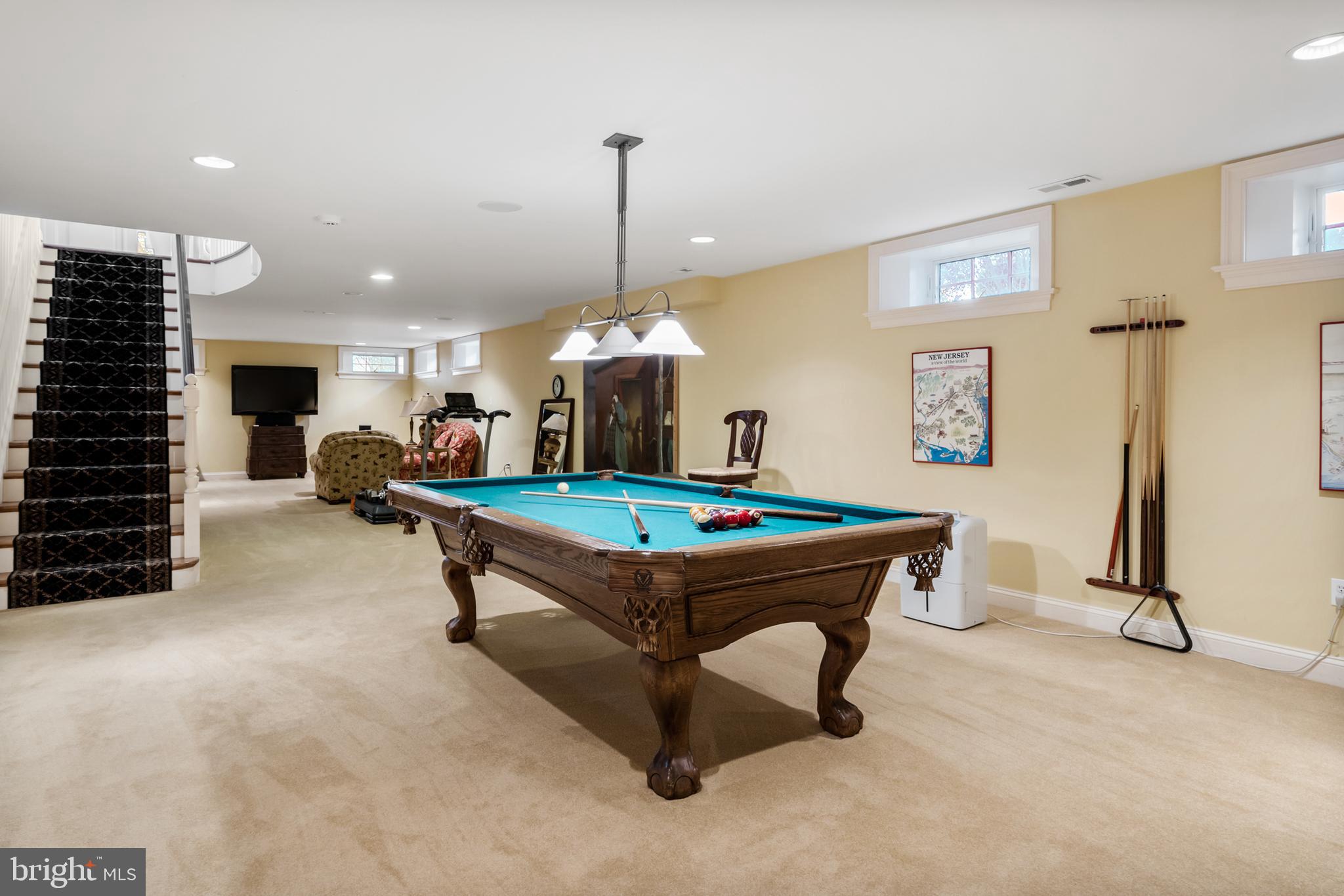 809 Matlack Drive Moorestown, NJ 08057 - Photo 51 of 67 a room with pool table and windows