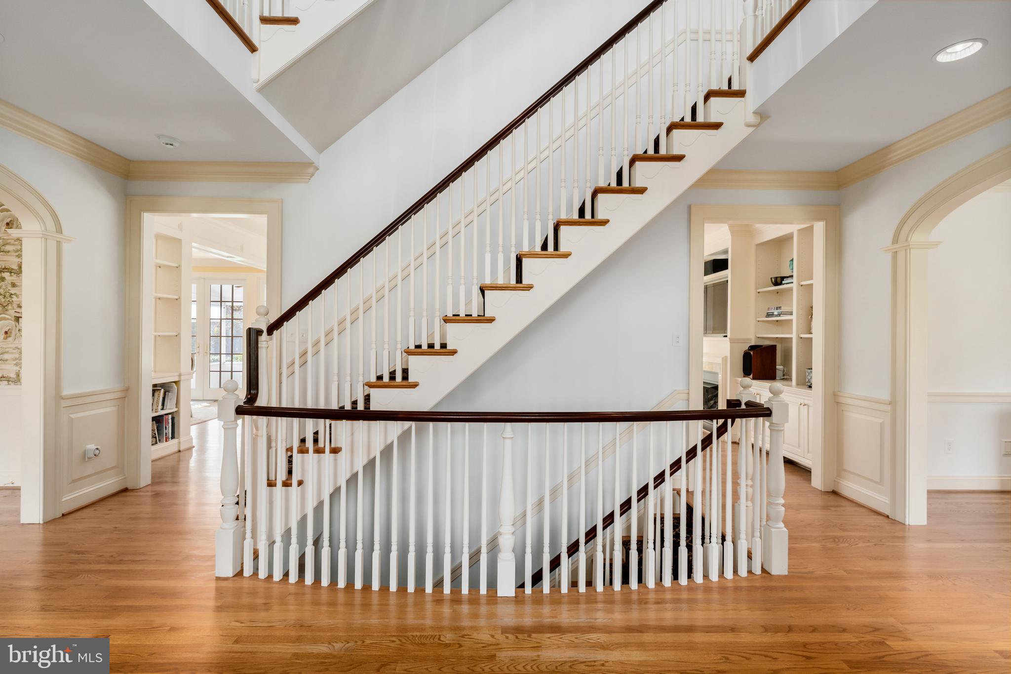 809 Matlack Drive Moorestown, NJ 08057 - Photo 7 of 67 a view of entryway with wooden floor