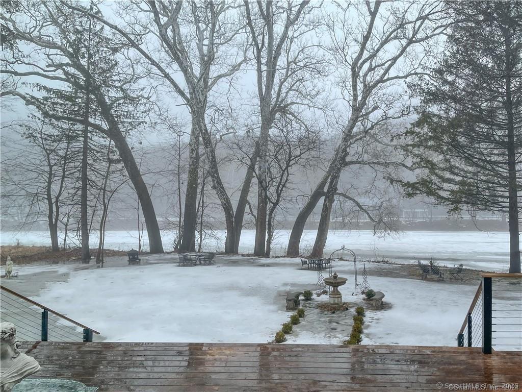 47 Johnson Road Kent, CT 06757 - Photo 18 of 40 a view of yard covered with snow in front of house