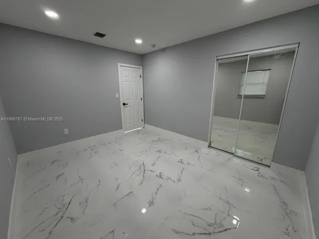 a view of empty room