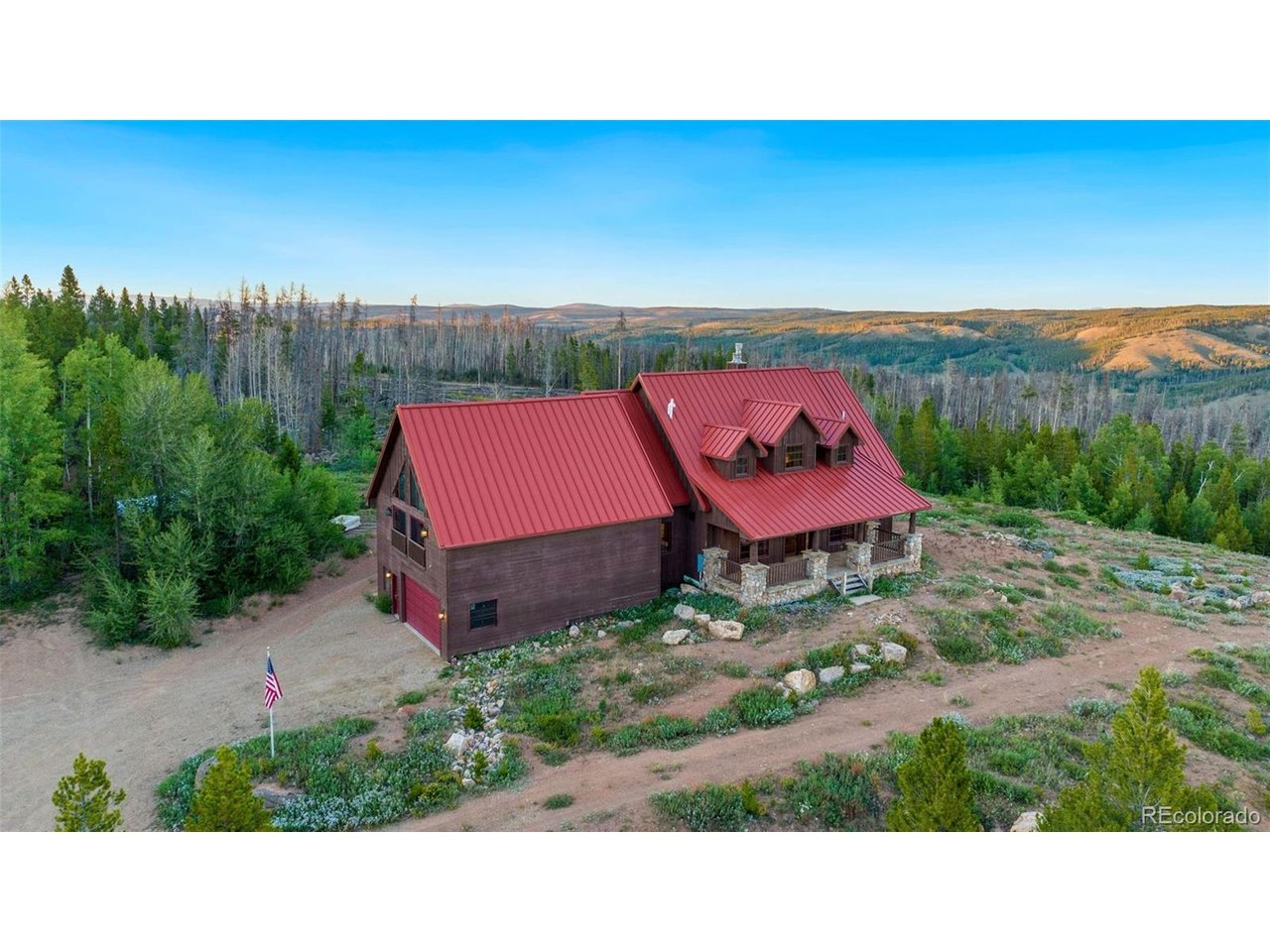 5200 Jackson Road Walden, CO 80480 - Photo 34 of 40 Overhead view of cabin