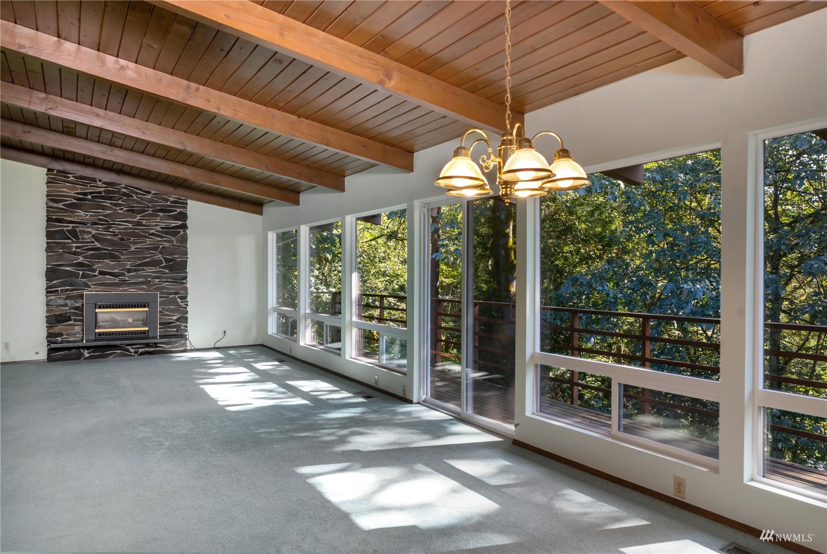 30807 26th Avenue Southwest Federal Way, WA 98023 - Photo 17 of 40 a view of a room with window and ceiling fan