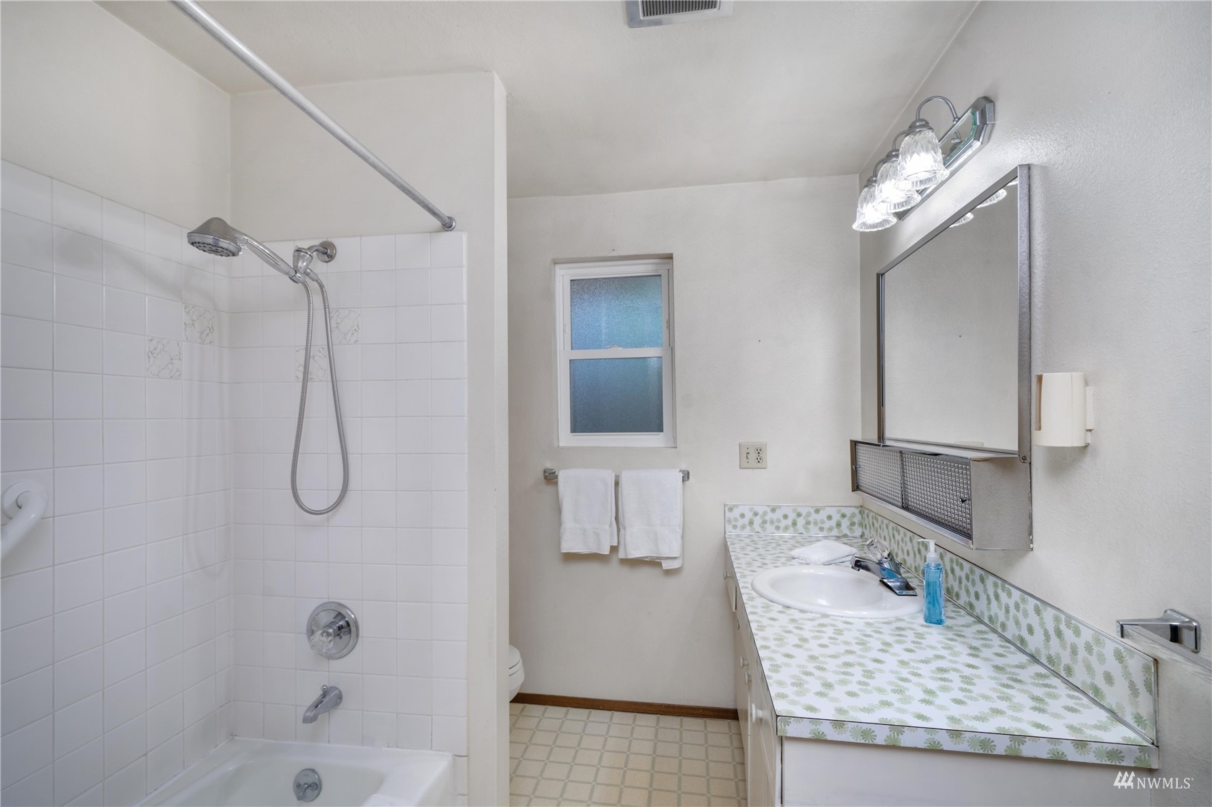 30807 26th Avenue Southwest Federal Way, WA 98023 - Photo 25 of 40 a bathroom with a granite countertop sink mirror and shower