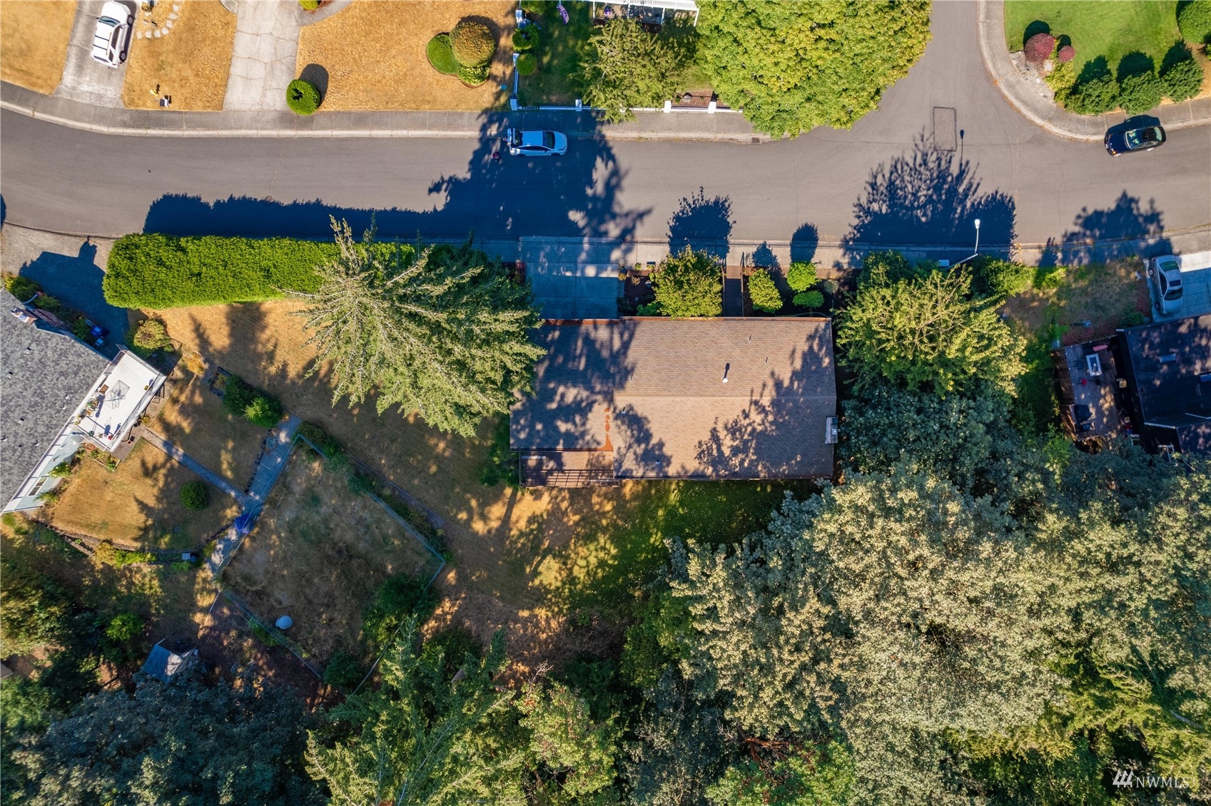 30807 26th Avenue Southwest Federal Way, WA 98023 - Photo 40 of 40 an aerial view of a house with a garden and plants
