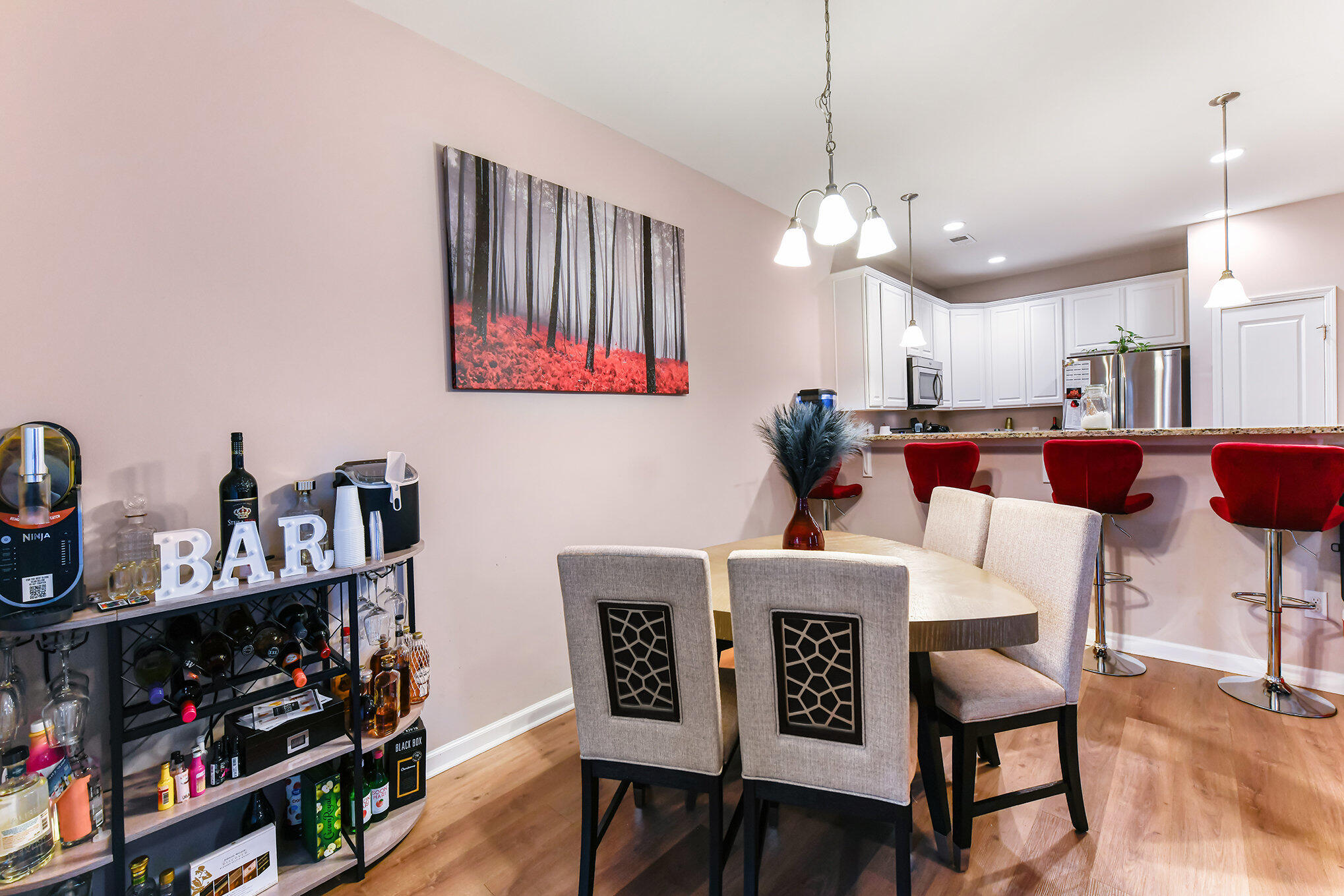 1204 North University Drive, Unit A Ladson, SC 29456 - Photo 10 of 27 Kitchen and Dining View