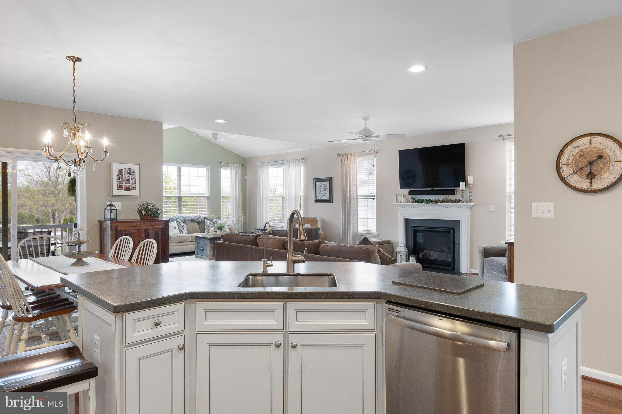 166 Silver Maple Road Middletown, DE 19709 - Photo 12 of 58 Kitchen to Living Room