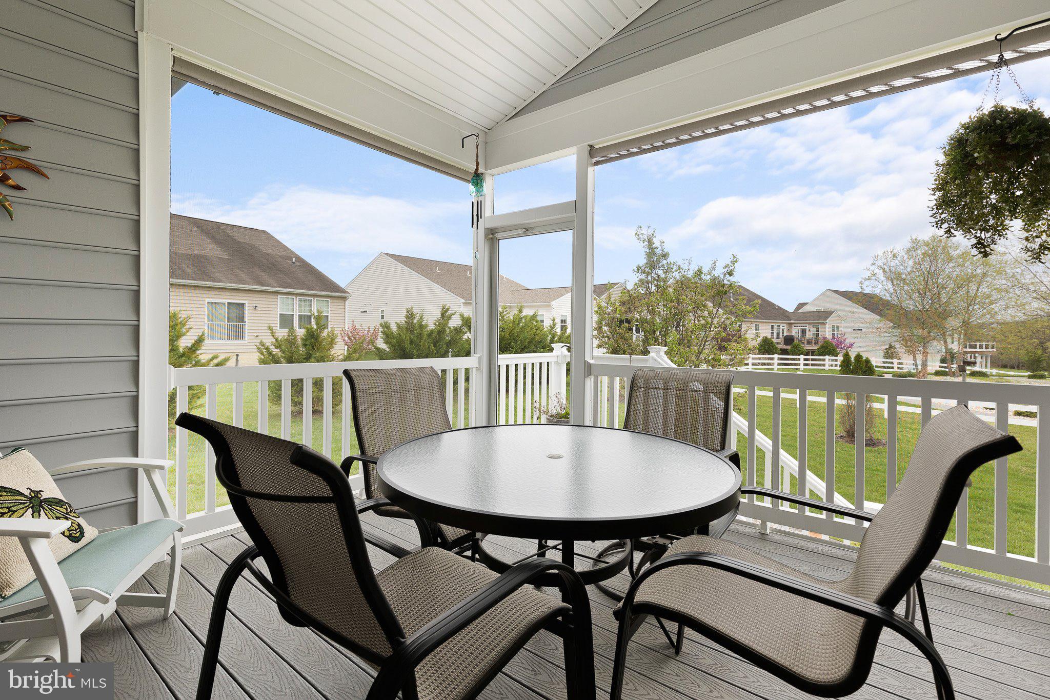 166 Silver Maple Road Middletown, DE 19709 - Photo 18 of 58 Screened Porch With Sunshades