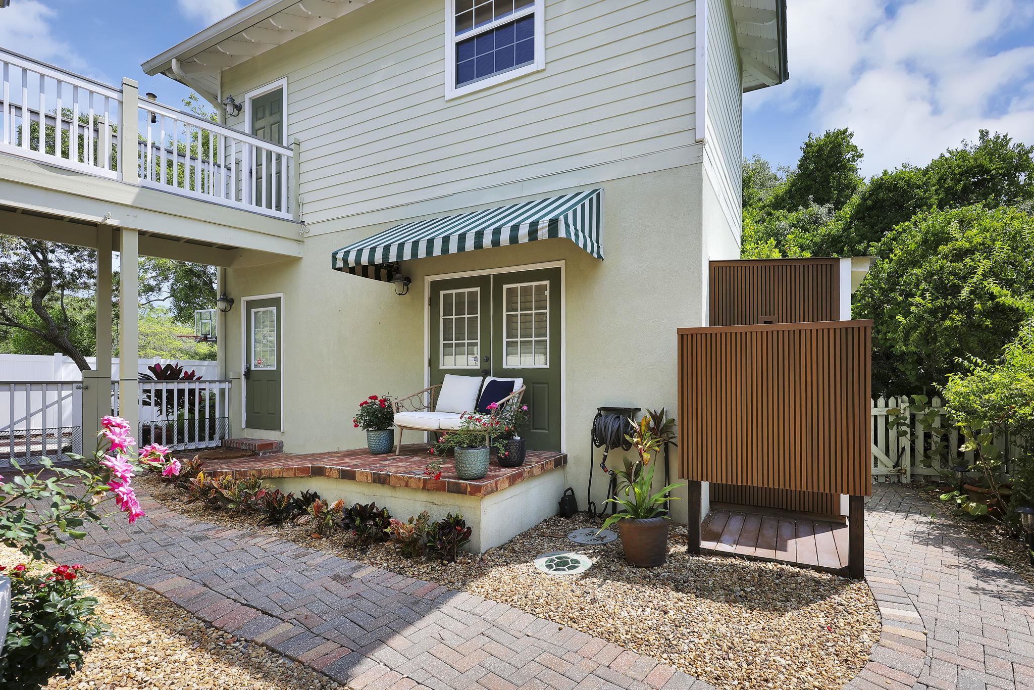 311 Weff Road St. Augustine, FL 32080 - Photo 37 of 65 a backyard of a house with seating space
