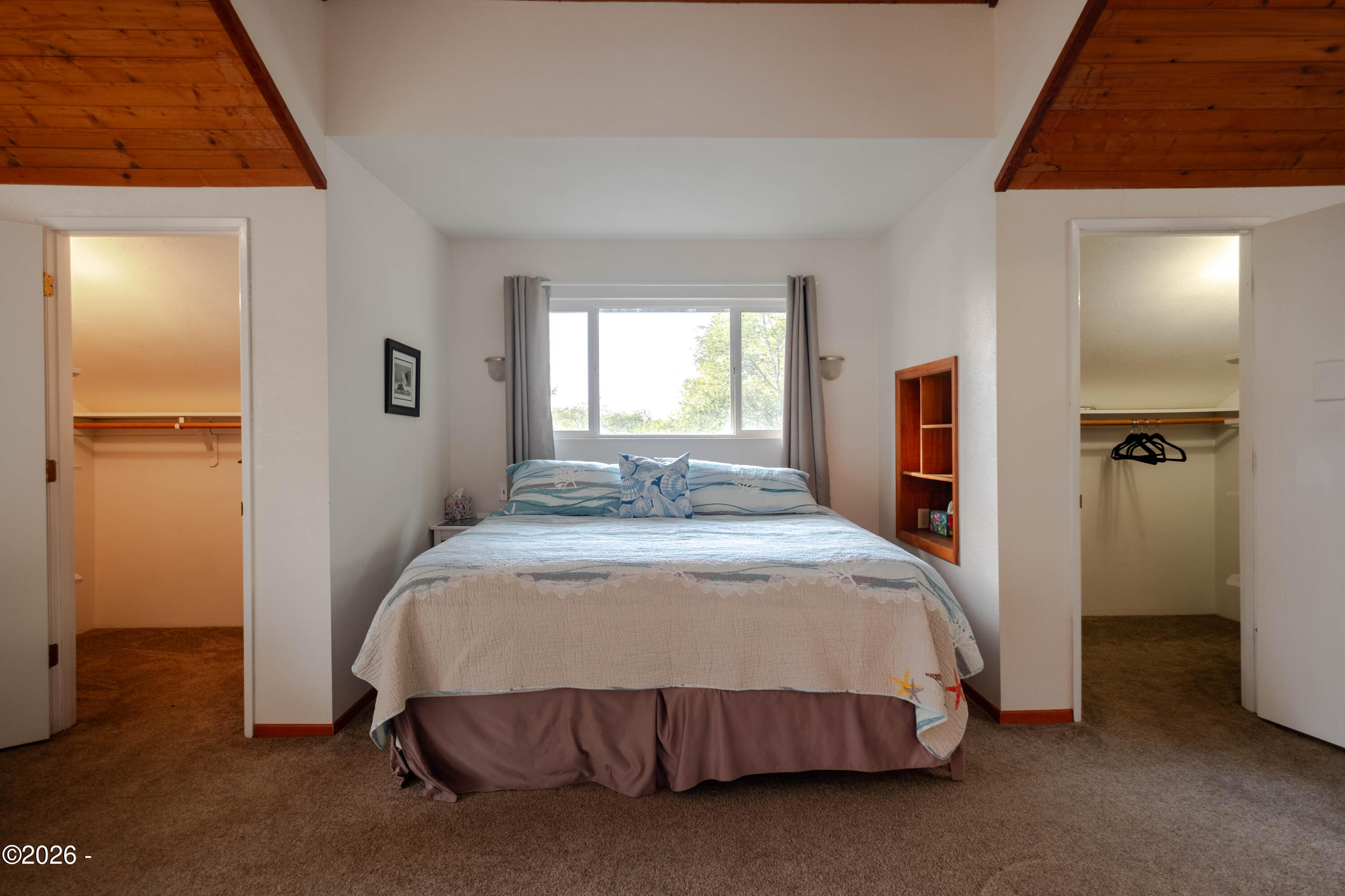 25635 Sandlake Road Cloverdale, OR 97112 - Photo 23 of 49 Main bedroom on upper level with dual walk-in closets.